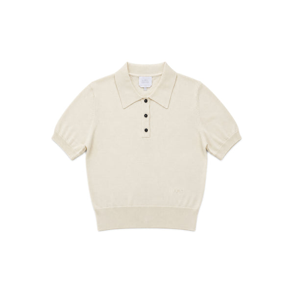 Ruby Polo Shirt – Ecru