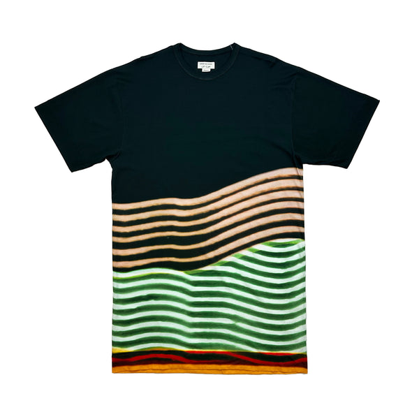 Len Lye Striped Printed Dress