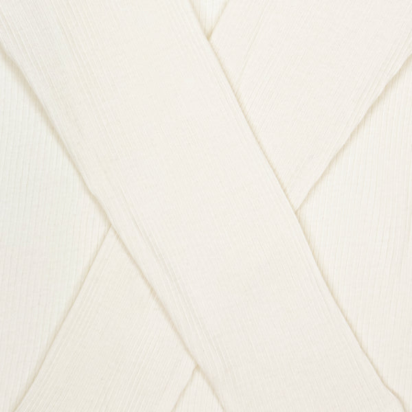 Line 10 Ribbed Cotton Top – Off White