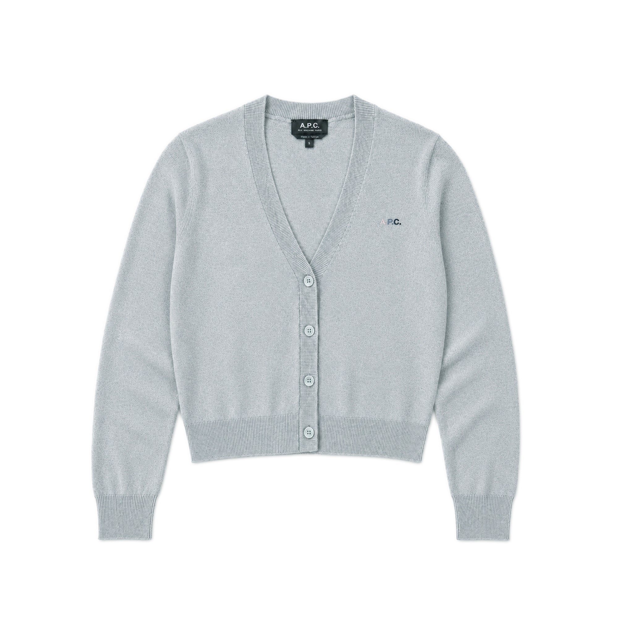 Josephine Cardigan – Heathered Blue